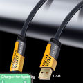 4 in 1 USB C Fast Charging Cable with 60W PD, Data Transfer, Type C, Micro USB and Lightning Compatibility, 1 Meter. 