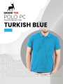 Plain Polo Shirt Different Color Polyester Cotton New Male T Shirt Short-sleeve Printed Men's Tops. 