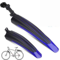 Cycling Mudguards and Wet Terrain with a Stylish Mountain Bike Mudguard: cycle mudguard plastic Tire Fenders Adjustable Pair Waterproof, Durable, and Easy to Install. 