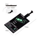 Qi Wireless Charging Receiver For iPhone 7 6s Plus 5s Micro USB Type C Universal Fast Wireless Charger For Samsung Huawei Xiaomi. 