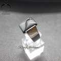 Black Aqeeq Ring for Men  Black Agate Stone Ring  Square Cut Black Aqeeq Stone Ring  Handmade Chandi Ring ( 925 Silver ). 