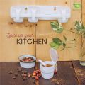 4pcs/lot Spices Jars Seasoning Box Spice Rack. 