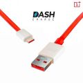 Dash Charge Type C Cable for One Plus 5,5T,6,6T & 7 Red. 