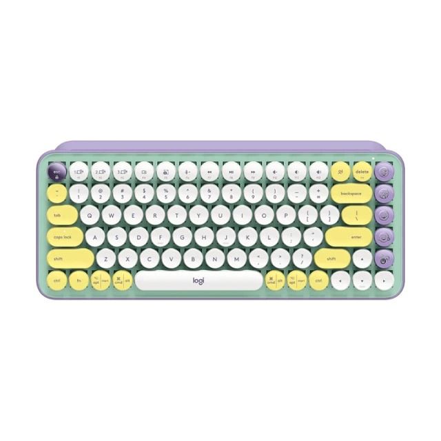 Logitech POP KEYS Wireless Mechanical Keyboard  ( OPEN BOX ) for Windows, Mac , ipad , Gaming Laptops