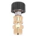 2X Pressure Washer Adapter Set M22 To 1/4 Inch Quick Connect Kit, M22 14Mm To 1/4 Inch Quick Connect Kit. 
