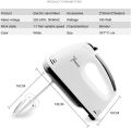 Electric Hand Mixer with 7-Speed Adjustment Handheld Egg Whisk Electric Mixer for Kitchen Baking Cake Ice Cream Food Beater. 