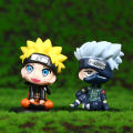 (New)2Pc/et Anime Q Verion Naruto Action Figure Naruto Kakahi Uzumaki Figures. 