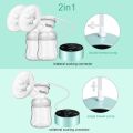 PiAEK Double Electric Breast Pump, Electric Breastfeeding Pump 3 Modes 10 Levels Dual Rechargeable Nursing Double Breast Milk Pump Massage with Touchscreen LED BPA Free. 