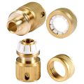 8 Pieces Garden Hose Tap Connector 1/2 Inch and 3/4 Inch Size 2-In-1 and 1/2 Inch Hose Pipe Quick Connector. 