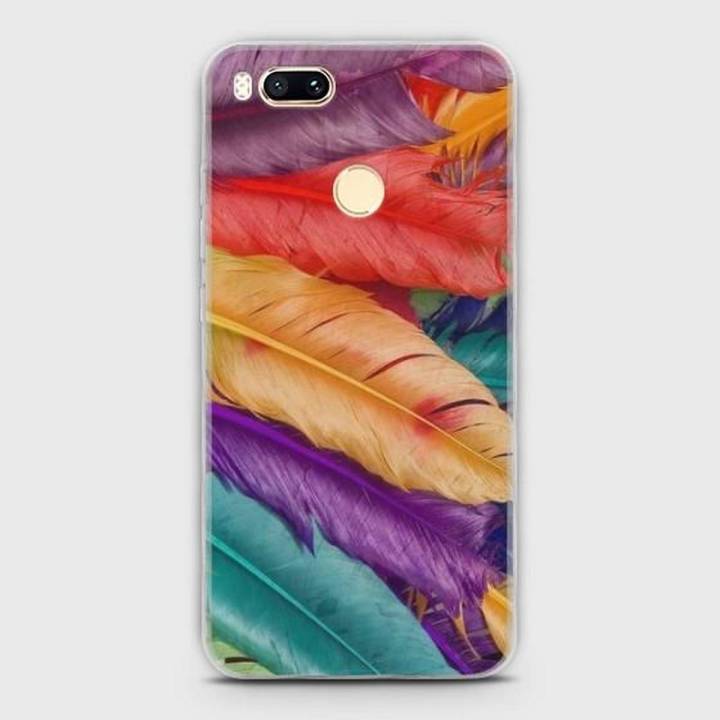 Xiaomi Mi A1 (Mi 5X) Cover - SkinLee HQ Hybrid Case (Soft) - Colorful Wings - SKINLEE-401-1-169-117