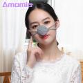 Winter Nose Warmer Cozy Handmade Wool Nose Warmer Adjustable Cold Resistant Nose Cover for Winter Elastic Nose Cover. 