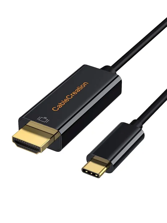 USB%20C%20to%20HDMI%20Cable%203FT%20Male%20to%20Male,%20or%20Home%20Office,%204K@30Hz%20for%20Black%20-%20Image%205