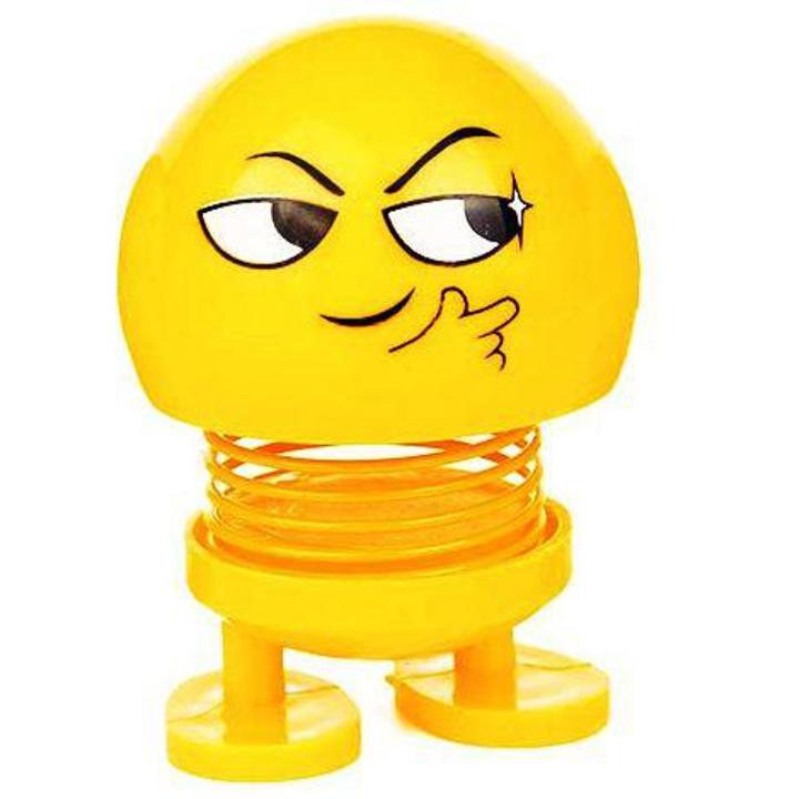 Spring Emoji Shaking Head (angry thumb) Toys Theme Party Favors Car Dashboard Table