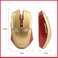Iron Man Wireless Mouse USB 2.4G 6 Buttons Mouse Silent Optical Computer Adjustable DPI Marvel Gaming Mice. 