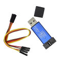 ST-LINK V2 STM8/STM32 Emulator Programmer Stlink Downloader Wire Burner Debugger ST-Link V2 Simulator Download Programmer Programming with Cover for STM8 & STM32. 