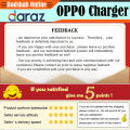 Original Oppo-High Speed Mobile Charger for All Android Phones With Type-C Cable. 