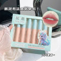 Cace Velvet Matte Lip Mud Set Show White Joker Mist Pseudo Without Makeup Beauty Makeup Lipstick Parity Students. 