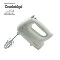 Cambridge Hand Mixer Kitchen Handheld Small Mixer with Beaters and Whisk - HM-03. 