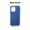 OPPO A6 Pro 4G Back Cover Premium Soft Matt Woven Design Protection Phone Case for OPPO A6 Pro 4G. 