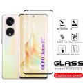 Oppo Reno8 T 5G 3D Curved Tempered Glass For Oppo Reno 8T 8Z 8 Reno8Z Reno8 Reno8T 4G 5G Full Coverage HD Glass Screen Protector Front Film. 