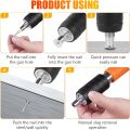 Manual Steel Nail Tool | Mini Concrete Wall Mounting Rivet Tool | Portable Slotted Nail Shooting Machine | Adjustable Low-Noise Cement Wall Fastening Hand Tool | Lightweight Wire Nailer. 
