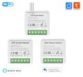 Tuya Smart WiFi Touch Switch 1 2 3 4 Gang - Two Way Compatible Wall Light Switch - Voice Control Alexa Google Home - No Hub Needed. 