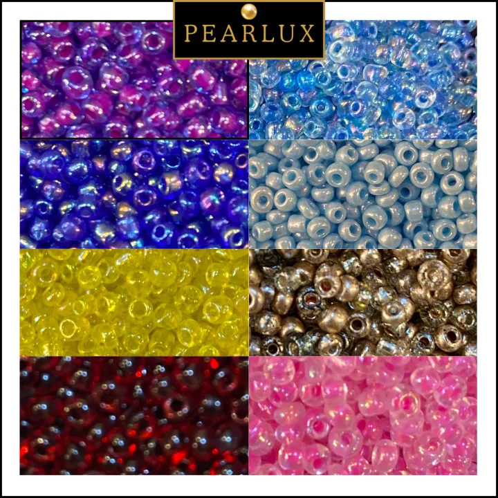 2.5mm%20Moti%20Beads%20%7C%20Bajra%20Moti%20%7C%20Glass%20Round%20Beads%20for%20Embroidery,%20Jewellery%20Making%20&%20DIY%20%E2%80%93%2050g%20Pack%20%7C%20Multiple%20Colors%20%7C%20-%20Image%202