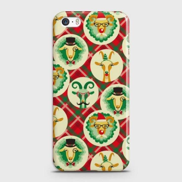 iPhone 5c Cover - SkinLee HQ Hard Case - Funky Goat Horn - SKINLEE-447-1-266-154