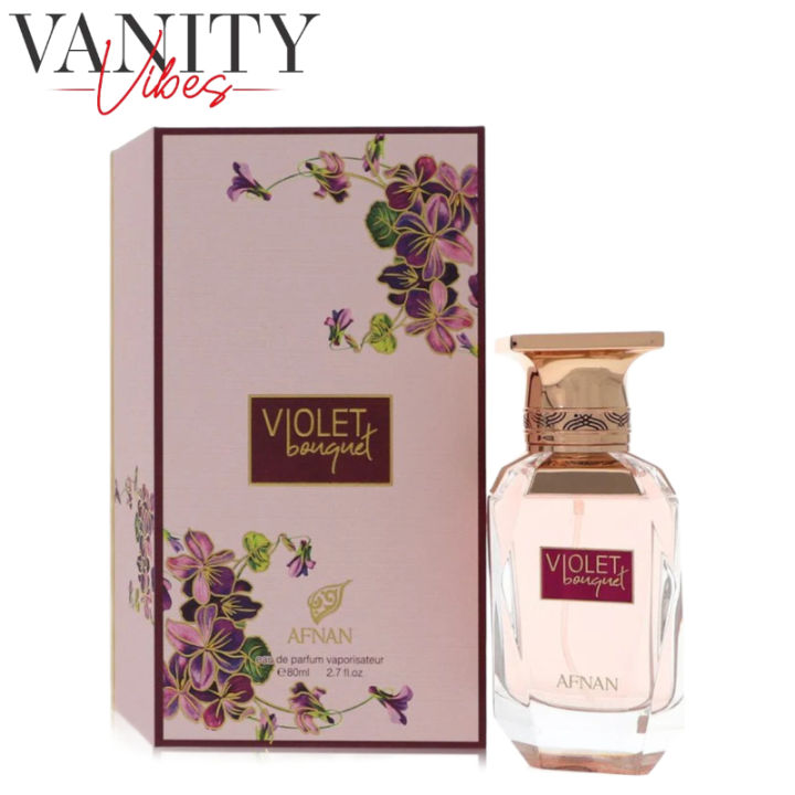 Afnan Violet Bouquet Edp 80ml For Women