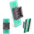 PLCC44 to DIP40 Programmer Socket Seat Adapter Module. 