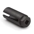 O2 Sensor Socket-Oxygen Sensor Socket Removal Tool with Side Wire Cutout 1/2” Inch Drive x 7/8” (22mm) fits All Vehicle O2 Removal and Installation Offset Oxygen Sensor Socket. 