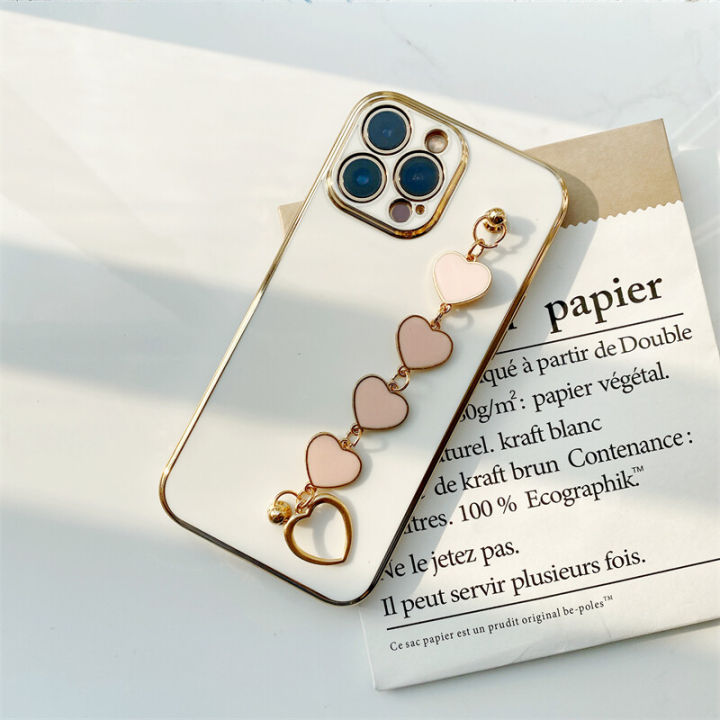 COROGI%20for%20Samsung%20Galaxy%20J5%20Prime%20Back%20Cover%20with%20Love%20Heart%20Bracelet%20Chain%20Stylish%206D%20Plating%20Shiny%20Cases%20Soft%20Silicone%20Mobile%20Phone%20Case%20Pouch%20for%20Girls%20-%20Image%205