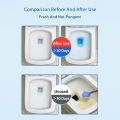 10Pcs Automatic Toilet Bowl Cleaner Tablets, Bathroom Tank Cleaner, Strong Detergent Ability, Long-lasting 300 brushes, Mild Fresh Pine Scent. 