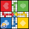 LUDO Board Game Sticker 14 X 14 inches Premium Quality. 
