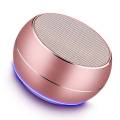 NUBWO Portable Bluetooth Speakers with Mic, Hands-free Function, Built-in Mic, Enhanced Bass for iPhone, iPad, Blackberry, Samsung and More (Rose Gold). 