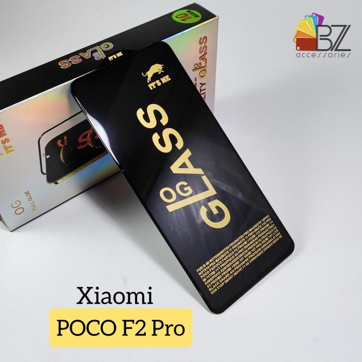 POCO F2 Pro - Oleophobic coated OG Gorilla Glass - Most Premium Quality - Full Coverage Tempered Glass - Extra Smooth touch - With Cleaning Wipes