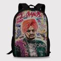 Sidhu Mosa Backpack For Amazing Singer Fans Boys And  Girls Premium Quality Bag. 