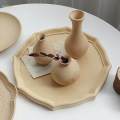 Wooden Vanity Tray Fruit Plate Display Perfume Food Makeup Dish Serving Tray. 