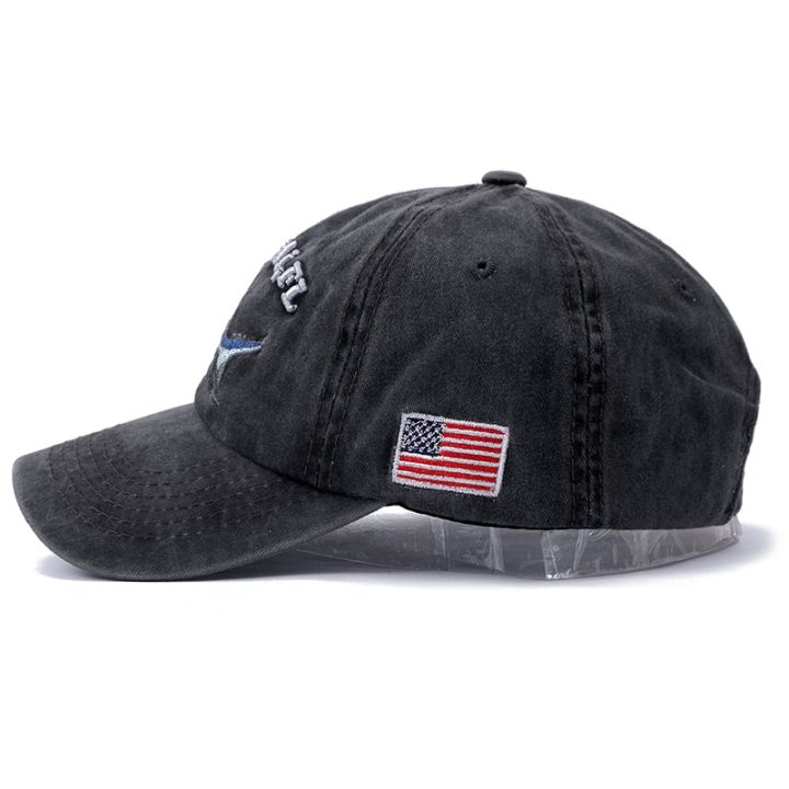%E3%80%90HOT%E3%80%91%202022%20New%20High%20Quality%20Wash%20Cotton%20America%20Flag%20Shark%20Men's%20Baseball%20Cap%20Women%20Snapback%20Hats%20For%20Men%20Bone%20Hip%20Hop%20Dad%20Hat%20Gorras%20-%20Image%204