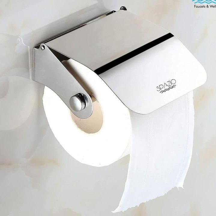 Tissue%20paper%20holder%20IMPORTED%20QUALITY%20NOT%20LOCAL%20MADE%20IN%20GUJRANWALA%20%20Silver%20and%20Black%20Color%20Stainless%20Steel%20with%20cover%20Tissue%20Roll%20Dispenser%20Toilet%20Roll%20Paper%20Holder%20Tissue%20Roll%20Dispenser%20for%20toilet%20bathroom%20washroom%20bathroom%20accessories%20Wall%20mounted%20-%20Image%202