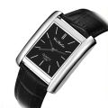Men Leather Watches Clock Men Watches Square Watch. 