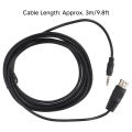 8 Pin Din Male Plug To 3.5mm Male Adapter, Plug and Play Sensitive Din 8 Pin To 3.5mm MIDI Cable for Musical Instrument. 