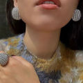 Vintage Heavy Metal Hollow Round Ball Beaded Open Bracelet Bangle for Women Girls Exquisite Trendy Party Jewelry Gifts. 