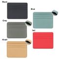 Women Men Wallet Case Coin Pouch Case Bag Leather Business Card Wallet ID Card Holders Money Pocket Card Package. 