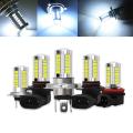 H4-H4/H7/9005/9006 33SMD LED Car Headlight Bulb Daytime Running Light White Motorcycle Fog Lamp. 