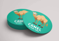 Bakra Eid Stickers Eid-ul-Adha Mubarak Stickers Printed Stickers in 2 Inches Round Shape for Meat Distribution. 