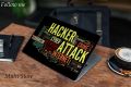 hackerriii323  Laptop back cover / skin / sticker for girls / boys - Vinyl Sticker Decal - For All Laptops - Sizes 13 13.3 14.6 15 15.4 15.6 inches Laptop. 