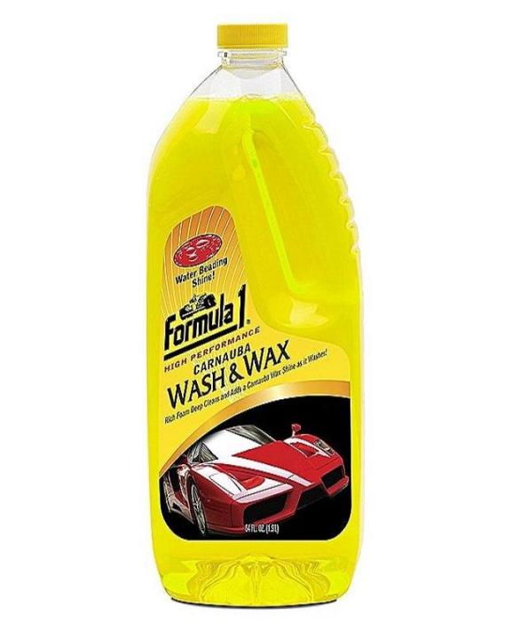 Carnauba Car Wash & Wax Shampoo 64Oz (1.9 Ltr)
