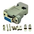 Pack of RS232 Serial Port Connectors Pair DB9 Female Male with Socket Shell Plastic Plug Connector  |   Circuit Town. 