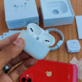 Airpods pro made in japan titanium plus edition - Bass boosted stereo sound quality - Charging Case and Extra Ear-Buds - Wireless Earbuds Bluetooth 5.0 Pop-Up Feature Compatible with All Devices - High Bass Super Sound Quality. 